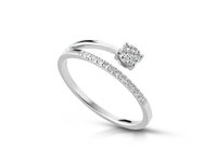 Anneau PG Gioielli Femme Jungle in Or blanc Diamante 0.11 Ct ANJUNGLE/1 - ANJUNGLE/1